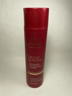 Vidal Sassoon Cherry Almond Shampoo Classic Clean Colored Hair 12.9 oz New - Image 1 of 4