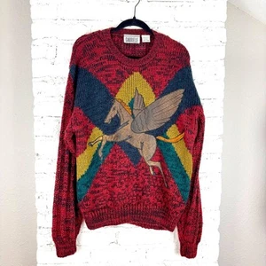 Amazing Rare Vintage Pegasus Sweater - Picture 1 of 6
