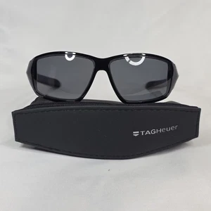 Gafas de sol TAG HEUER para hombre de corredor con estuche negro suave SOLO MARCOS POLARIZADOS - Imagen 1 de 11