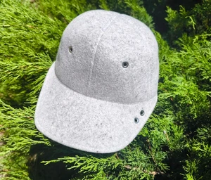 Sportmax by Max Mara hellgraue Savona Cap Damen Wolle Gr. 56 cm (M) - Bild 1 von 9