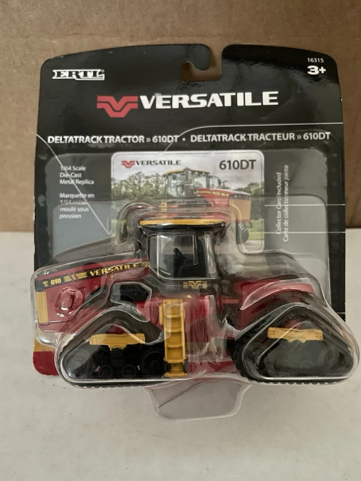 1/64 Versatile 610DT 4WD Deltatrack Tractor, ERTL 16315 - Image 1 of 1