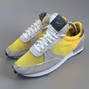 Nike Daybreak Type Yellow/Gray Laser Orange Shoes Size 8 - Picture 1 of 13