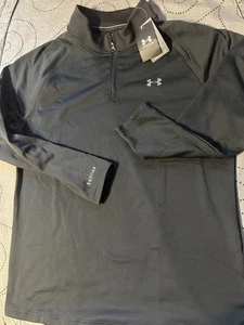 UNDER ARMOUR COLDGEAR BASE LAYER 4.0 FITTED PULLOVER BLACK SIZE 2XL MEN $110.00 - Picture 1 of 6