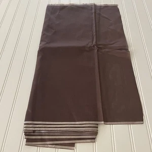 SILK BROWN, FABRIC 7 Yards x 22 Inches Wide or 252 Inches x 22 Wide - Picture 1 of 12