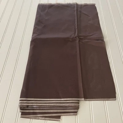 SILK BROWN, FABRIC 7 Yards x 22 Inches Wide or 252 Inches x 22 Wide - Image 1 of 4