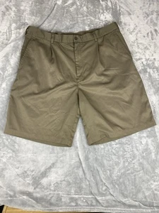 Nike Golf Shorts Mens 40 Khaki  Dri-Fit Chino Performance Stretch Outdoor - Picture 1 of 7