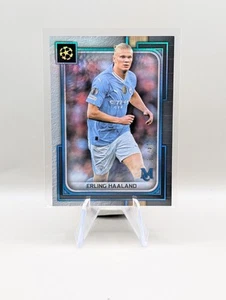 2023-24 Topps Museum Collection Sapphire Erling Haaland 14/75 Manchester City - Picture 1 of 3