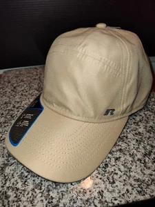 Russell Athletics Beige Strapback Adjustable Sports Cap Mütze Baseball Cap. Neu mit Etikett.  - Bild 1 von 11