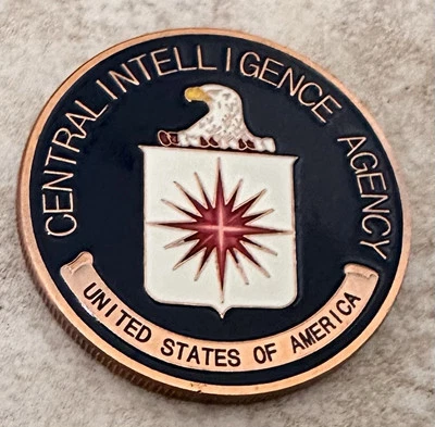 Central Intelligence Agency (CIA) Challenge Coin. Fast Shipping! - Image 1 of 4