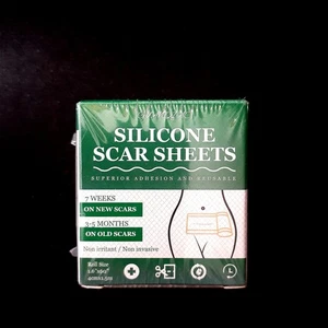NEW IN BOX!! Silicone Scar Sheets 1.6" by 60” Roll Exp 2-28-2027 - Reduce Scars - Picture 1 of 7