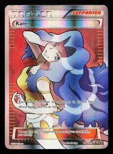 Carta Pokémon promozionale Karen XY177a arte alternativa - Foto 1 di 2