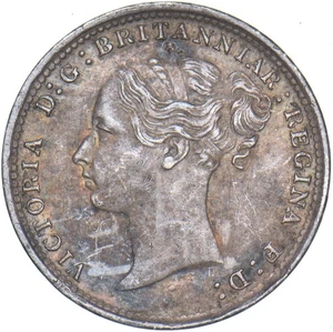 Moneda de plata británica Victoria 1885 - Muy bonita - Imagen 1 de 2