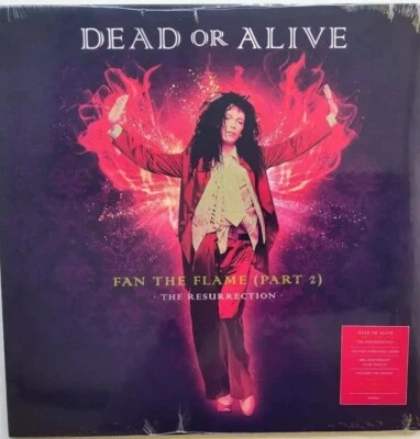 Dead Or Alive Fan The Flame Part 2 The Resurrection clear LP Album vinyl record - Image 1 of 4