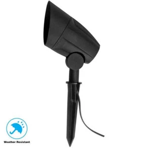 Low Voltage 50-Watt Black Outdoor Landscape Flood Light T3 Halogen Bulb - Picture 1 of 1