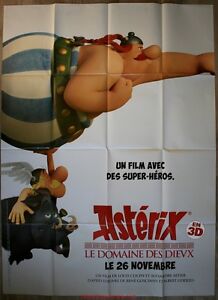 ASTERIX LE DOMAINE DES DIEUX Affiche Cinéma 160x120 Movie Poster ROGER CAREL