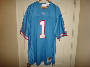 Warren Moon 1993 Mitchell & Ness Houston Oilers Men's Throwback Legacy Jersey - Picture 1 of 6