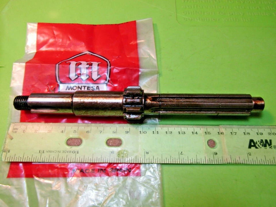Eje de transmisión Montesa Cota 242 304 307 p/n 3964,009 NOS 39M 1984-1989  Foto 1 de 3