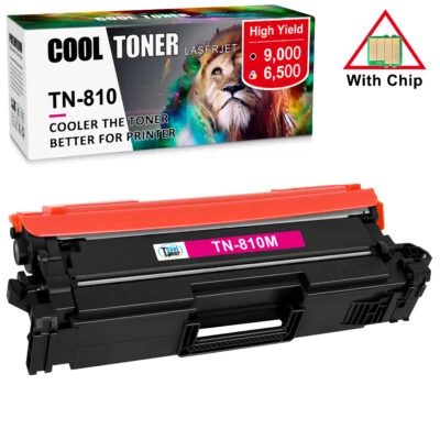 1x Magenta TN810 Toner Cartridge Compatible with Brother HLL9430CDN MFC‐L9630CDN - Image 1 of 4