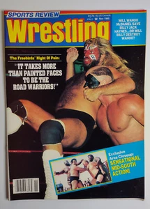 Sports Review Wrestling November 1985 Magazine Road Warriors Freebirds WWF PWI - Picture 1 of 2