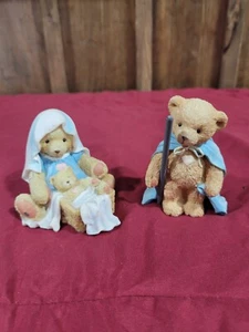 Cherished Teddies Enesco Josh, Maria & Baby Nativity Figures #950688 Boxed - Picture 1 of 7