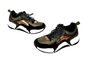 ZAPATILLAS DE MUJER BULLBOXER ZAPATOS 38 MALLA CAQUI LEO #8-33# ¡COMO NUEVAS!¡! - Imagen 1 de 7