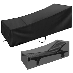 Schutzhülle Gartenliege Abdeckhaube Gartenmöbel Sonnenliege Abdeckplane Hülle - Bild 1 von 12