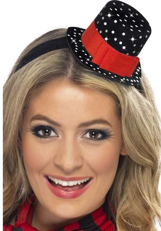 Christmas Ladies Sequin Snow Woman Hat - Image 1 of 1