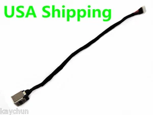 Original DC power jack in cable harness for Lenovo IdeaPad Z360 G360 Z370 5pins - Imagen 1 de 4
