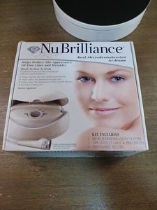 Kit de microdermabrasión NuBrilliance sistema de cuidado de la piel rejuvenecer restaurar renovar nuevo en caja - Imagen 1 de 9