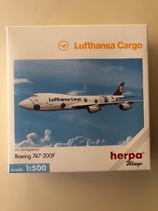 Herpa Wings 1:500 (Germany) Boeing 747-200F Lufthansa Cargo 516020 - Picture 1 of 5