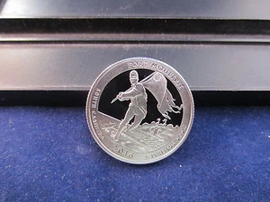 2016-S Silver Quarter FORT MOULTRIE  Deep Cameo Mirror Proof Upper Grade Range - Picture 1 of 4