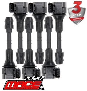 6 X MACE STANDARD REPLACEMENT IGNITION COIL FOR NISSAN NAVARA D40 VQ40DE 4.0L V6 - Picture 1 of 1