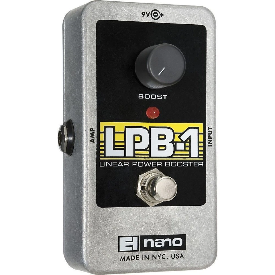 Electro-Harmonix Linear Power Booster Boost Guitar Effect Pedal
