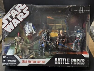 Star Wars Attack Of The Clones Droid Factory Capture 2007 Neu Sealed 5 Figuren - Bild 1 von 6