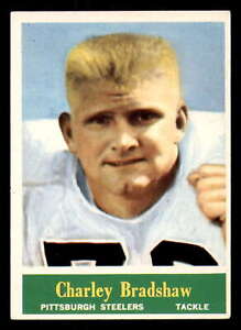 1964 Philadelphia #142 Charley Bradshaw Ex-Mint RC Rookie Steelers    ID:320976