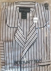 New Vintage Botany 500 Mens Small size Flannel Pajamas Set stripes 100% Cotton - Picture 1 of 2