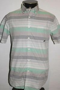 COASTAL Mens medium M Striped Button-up shirt Combine ship Discount - Picture 1 of 2