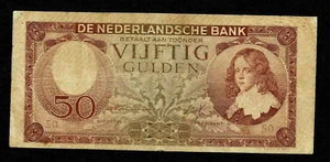 Netherlands 50 Gulden P-78 1945   F - Picture 1 of 2