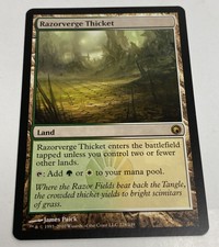 Razorverge Thicket - Scars of Mirrodin Colorless - Magic The Gathering / NM