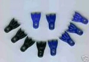SWIM FIN EYELETS EYELET OUTLET 10 PCS 2 COLORS - Picture 1 of 1