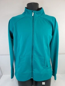 Under Armour Jacket Womens L Green  AllSeason Gear Full Zip Long Sleeve Gorpcore - Picture 1 of 10