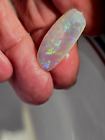 Genuine Australian Precious Opal Beautiful Partial Cut 4.92 Ct Blue Colors USA