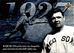 1994 Upper Deck All-Time Heroes #110 Babe Ruth - Picture 1 of 2