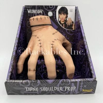 [01714724] Spirit Halloween The Addams Family Wednesday Thing Hand Shoulder Prop