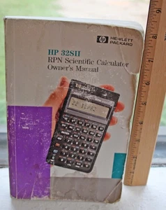 1992 Edition 3 HP Hewlett Packard 32SII RPN Scientific Calculator Owner's Manual - Picture 1 of 8