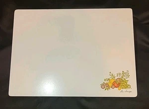 Corning ware Cutting Board Spice of Life La Sauge Glass Counter Saver 15x11" - Picture 1 of 18