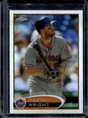 2012 Topps Chrome David Wright Refractor #41 Mets - Image 1 of 2