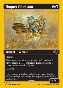 Thopter Fabricator, Aetherdrift, MTG, Rare First-Place-Foil Card, 0441 - Bild 1 von 1