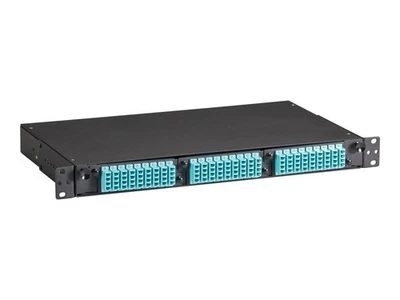 Black Box High-Density Fiber Optic Enclosure, (3) HD Slots in 1U - Image 1 of 4