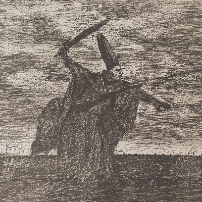 Fritz Cremer Ungarn Aufstand Lithografie Blatt der Mappe Ungarn-Zyklus 1956 sign - Bild 1 von 4